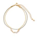 ☆ EBA-08.Wクリスタル 静電気除去ブレスレット 通販 静電気防止 ブレスレット ELEBLO エレブロ 静電気抑止 除電 おしゃれ かわいい 上品