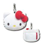 * Hello Kitty * герой лицо катушка чехол для пропуска чехол для пропуска герой катушка имеется чехол для проездного билета IC карта катушка имеется чехол для пропуска 