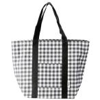 Yahoo! Yahoo!ショッピング(ヤフー ショッピング)☆ kukkaブラック エコバッグ マチ広 保冷 通販 トートバッグ 保冷バッグ 軽量 軽い 大容量 大きめ 運動会 レジャー 行楽 ピクニック お花
