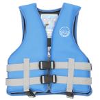 * голубой * L размер спасательный жилет ребенок почтовый заказ Junior ребенок плавающий лучший мокрый костюм Neo pre n отдых море 