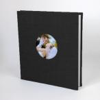 ☆ ブラック ☆ マル ☆ アルバム 貼るタイプ 大容量 アルバム 大容量 貼るタイプ フォトアルバム 写真アルバム 貼るアルバム フォト 写真