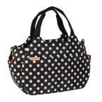 ☆ ポルカブラック ハンナフラ マザーズバッグ マシュマロ マザーズバック レディース 斜めがけバッグ 斜め掛けバック 斜めがけバック