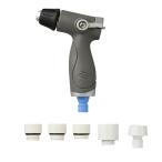 ☆ グレー ジェット水流でラクラク風呂掃除  風呂掃除 アイメディア シャワー ホース ジェット水流でラクラク風呂掃除 水圧 楽 時短 ワン