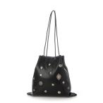 ☆ ブラック ☆ kakatoo カカトゥ スタッズボンディングショルダー ショルダーバッグ レディース 肩掛け kakatoo バッグ カカトゥ