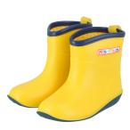 * YELLOW * 19cm влагостойкая обувь Kids Short почтовый заказ Kids влагостойкая обувь резиновые сапоги Kids резиновые сапоги ребенок обувь сапоги дождь обувь Ks Pl