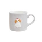 ☆ シーズー ☆ Loulou One マグ 犬 イラスト マグカップ 陶磁器 コップ マグ カップ 小さめ 犬柄 立体 270ml 電子レンジ対応 食洗機対応