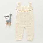 * слоновая кость * 100cm * комбинезон Kids baby женщина оборка вязаный комбинезон baby оборка вязаный Kids ребенок ребенок 