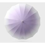 ショッピング骨傘 ☆ パープル ☆ 16本骨 傘 かさ 雨傘 長傘 晴雨兼用 レディース 女性用 おしゃれ 傘 レディース 晴雨兼用 長傘 16本骨 ジャンプ傘 おしゃれ