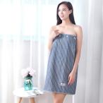 ☆ Bネイビー ☆ ラップタオル ボタン付き 吸水 ラップタオル 巻きタオル レディース バスタオル 巻き タオル プールタオル ガーゼタオル