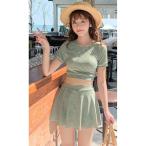 * зеленый * XL * купальный костюм женский бикини верх и низ в комплекте симпатичный купальный костюм женский раздельный бикини женский купальный костюм body type покрытие 