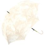 ショッピング傘 レディース ☆ マーブルトーン/ベージュ ☆ Natural basic レディース 傘 60cm おしゃれ 長傘 レディース ジャンプ傘 60cm 傘 ジャンプ かさ カサ 雨傘