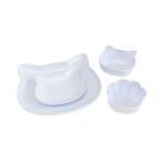 * BL * NYAU NYAU подарок комплект детская посуда сделано в Японии подарок комплект празднование рождения baby baby подарок младенец посуда микроволновая печь dishwasher соответствует 