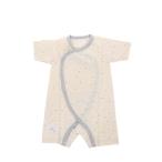 * голубой * органический грузоподъемность небо . комбинированный все * соревнования сахалинский таймень принт уход за детьми ателье органический комбинированный все baby сделано в Японии детский комбинезон-платье нижнее белье 