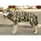 ☆ カモフラージュカーキ ☆ 26号 犬 レインコート 中型犬 通販 大型犬 ポンチョ 犬レインコート ペットレインコート 犬用 犬服 犬用レイ