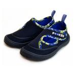 ☆ Black/Blue ☆ 18cm ☆ POOKIES pka120 water shoes kids マリンシューズ キッズ ウォーターシューズ 水陸両用