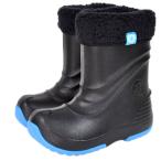 ☆ ブラック ☆ 15-16cm プーキーズ スノーブーツ キッズ 子供 こども 防水 完全防水 15cm 16cm スノーシューズ 長靴 雪靴 レインブーツ 2