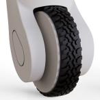 ショッピングお歳暮 2023 ☆ ブラック ☆ タイプ2 ☆ キャスター保護テープ キャスターカバー 静音 スーツケース キャスターカバー 8個 テープ