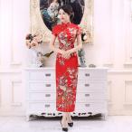 * красный * XL размер * платье в китайском стиле длинный pmydress001 платье в китайском стиле длинный коричневый ina одежда костюмированная игра маскарадный костюм короткий рукав большой размер 