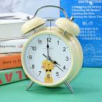 ショッピング目覚まし時計 ☆ クリーム ☆ 目覚まし時計 pmylock31 目覚まし時計 ベル 動物 アナログ時計 アナログ めざまし時計 目覚まし 時計 アラームクロック