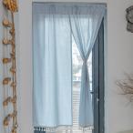 ☆ ライトブルー ☆ 90×180cm ☆ のれん のれん おしゃれ ロング 暖簾 のれんカーテン 間仕切り カーテン 目隠し 布 かわいい