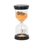 * orange * 3 минут * песочные часы pmysand101 песочные часы модный таймер кухонный таймер звук нет звук нет песочные часы простой чёрный черный 