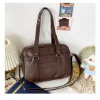 * Brown * школьная сумка школьная сумка ученик старшей школы плечо большая вместимость school Boston school задний 