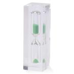 * зеленый * 3 минут * песочные часы pmysky002 песочные часы модный 3 минут таймер звук нет 3 минут таймер 3 минут итого песочные часы трещина трудно простой прозрачный 