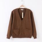 * Brown * L размер * кардиган pmyvest07 school кардиган мужской женский мужчина . женщина кардиган хлопок хлопок кардиган 