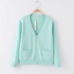 * mint blue * M размер * кардиган pmyvest07 school кардиган мужской женский мужчина . женщина кардиган хлопок 