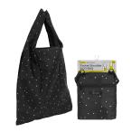 Yahoo! Yahoo!ショッピング(ヤフー ショッピング)☆ 2124.ランダムドットBK エコバッグ 折りたたみ コンパクト 軽量 大 通販 メンズ ショルダーバッグ レディース 斜めがけ 大人 かわいい