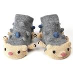 *. .... серый * XS(9-12cm) детские носки почтовый заказ носки еж еж .. лев ......resa- Panda ..