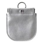 ショッピング携帯小物 ☆ 05.SILVER ☆ POY MINI ROUND POY ゴミ箱 ポーチ ヘミングス ポーイ ゴミ入れ ごみ入れ 携帯ごみ入れ 携帯 小物入れ ミニポーチ