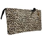 ☆ レオパード/ホワイト ☆ Pisoraro ピソラロ ハラコ お財布ショルダーポシェット お財布ポシェット ショルダー Pisoraro ピソラロ PR238