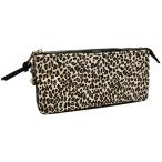 ☆ レオパード/ホワイト ☆ Pisoraro ピソラロ ハラコ ウォレットバッグ お財布ポシェット ショルダー Pisoraro ピソラロ PR239