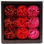 ショッピングカーネーション ☆ カーネーションレッド ☆ フレグランス ソープフラワー ソープ フラワー 造花 ボックスフラワー 入浴剤 バスフラワー シャボンフラワー