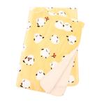 ショッピング着る毛布 ☆ シマエナガ/イエロー ☆ スワンネルマルチブランケット スワンネル ブランケット 大判 ふわふわ 着る毛布 ひざ掛け かわいい ポンチョ