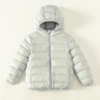 * голубой * 120CM * пуховик Kids осень-зима упаковочный пакет имеется secoat220902 пуховик Kids длинный рукав упаковочный пакет имеется одноцветный с капюшоном .