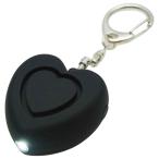 ☆ ブラック ☆ ハート形防犯ブザー