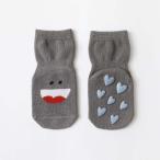 * серый × Heart * M размер (12cm) * Kids носки предотвращение скольжения sesocks04 детские носки предотвращение скольжения носки Kids обувь внизу 