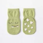 * зеленый × Heart * S размер (10cm) * Kids носки предотвращение скольжения sesocks04 детские носки предотвращение скольжения носки Kids обувь внизу 