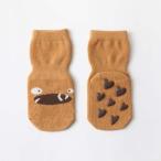 * orange × Heart * S размер (10cm) * Kids носки предотвращение скольжения sesocks04 детские носки предотвращение скольжения носки Kids обувь внизу 
