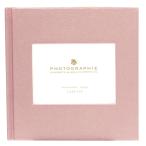 ☆ MAUVEPINK ☆ シャイン フレームアルバム アルバム 貼る タイプ フォトアルバム 粘着 貼り付け式アルバム 写真 手作りアルバム 黒台紙