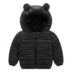 * черный * 90cm * детская одежда с хлопком блузон Kids .. baby внешний Kids внешний пальто с хлопком джемпер жакет 