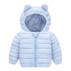 * голубой * 90cm * детская одежда с хлопком блузон Kids .. baby внешний Kids внешний пальто с хлопком джемпер жакет 