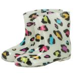 *tsubomi× белый * 15 см влагостойкая обувь Kids почтовый заказ девочка сапоги модный симпатичный .. посещение школы уход за детьми . детский сад ученик начальной школы женщина . дождь 