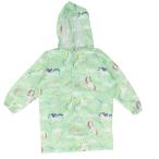 ショッピングレインコート キッズ ☆ ライトグリーン×ユニコーン ☆ XL120-130cm) ☆ sy7005 キッズレインコート レインコート キッズ ランドセル対応 男の子 女の子
