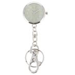 Yahoo! Yahoo!ショッピング(ヤフー ショッピング)☆ グレー ナースウォッチ かわいい 通販 キーリングウオッチ キーウオッチ こども 子ども 子供 懐中時計 カラフル フック式 Plaisir プレ