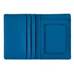 * синий скимминг предотвращение кейс футляр для карточек почтовый заказ женский мужской товары тонкий кожзаменитель мой номер карта inserting простой движение лицензия доказательство кейс 