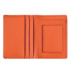 * оранжевый скимминг предотвращение кейс футляр для карточек почтовый заказ женский мужской товары тонкий кожзаменитель мой номер карта inserting простой движение лицензия доказательство кейс 