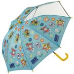 ☆ パウ・パトロール 傘 子供用 45cm 通販 男の子 女の子 軽量 丈夫 グラスファイバー骨 長傘 45センチ 窓付き 通園 通学 1コマ 透明 安全
